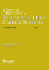 CRITICAL REVIEWS IN THERAPEUTIC DRUG CARRIER SYSTEMS杂志封面